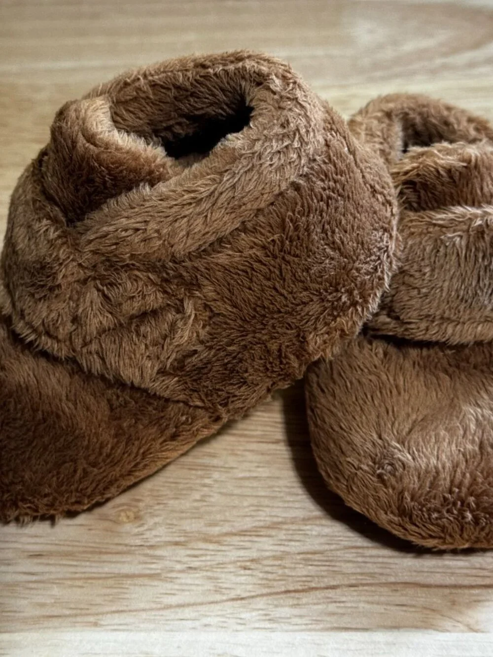 UGG Bixbee Baby Booties Chestnut Size 2/3 6-12M, Unisex, Cozy, Fall, Winter